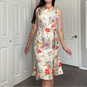 Moschino Cheap and  Chic• vintage y2k silk floral dress